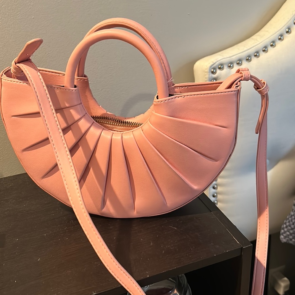 Karlie Pink Small Top Handle Bag